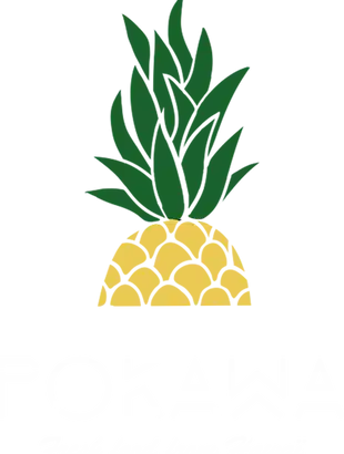 LOGO POKAWA blanc ananas color
